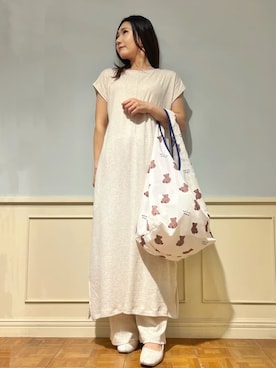 「アイテム（ルームウェア）」を使った、gelato piqueさん（レディース・158cm）の夏コーディネート