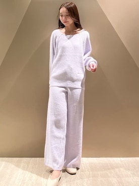 「アイテム（ルームウェア）」を使った、gelato piqueさん（レディース・150cm）の冬コーディネート