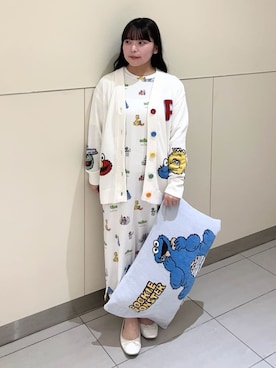 「アイテム（寝具）」を使った、gelato piqueさん（レディース・155cm）の春コーディネート