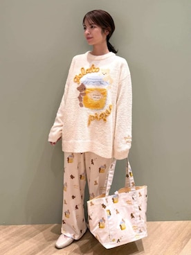 「アイテム（ルームウェア）」を使った、gelato piqueさん（レディース・156cm）の夏コーディネート