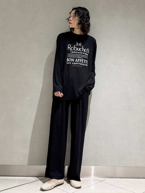JOEL ROBUCHON】【HOMME】ワンポイントロングパンツ（ルームウェア