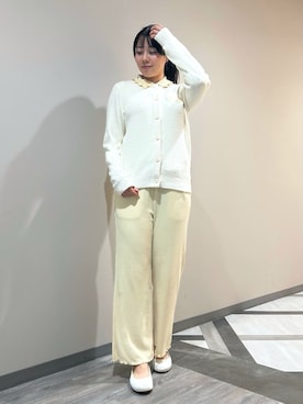 「アイテム（ルームウェア/パジャマ）」を使った、gelato piqueさん（レディース・165cm）の秋コーディネート