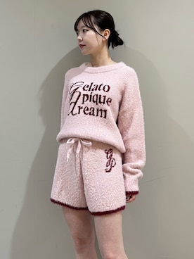 「アイテム（ルームウェア）」を使った、gelato piqueさん（レディース・158cm）の秋コーディネート