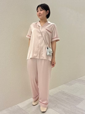 「アイテム（ルームウェア）」を使った、gelato piqueさん（レディース・153cm）の夏コーディネート