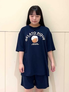「アイテム（ルームウェア）」を使った、gelato piqueさん（レディース・155cm）の夏コーディネート
