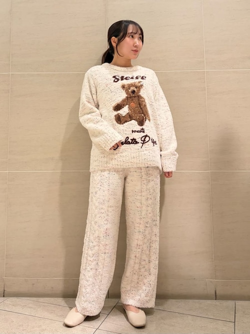 Steiff】パウダーネップアランロングパンツ（ルームウェア/パジャマ