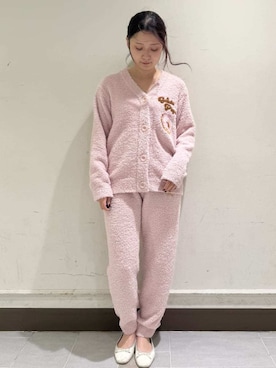 「アイテム（ルームウェア）」を使った、gelato piqueさん（レディース・160cm）の冬コーディネート