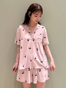 「アイテム（その他ルームウェア）」を使った、gelato piqueさん（レディース・156cm）の夏コーディネート