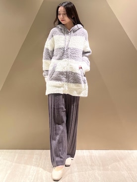 「アイテム（ルームウェア/パジャマ）」を使った、gelato piqueさん（レディース・150cm）の冬コーディネート