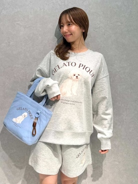 「プルオーバー」｜gelato piqueさん（レディース・156cm）の夏コーディネート