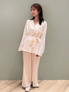 「アイテム（ルームウェア/パジャマ）」を使った、gelato piqueさん（レディース・156cm）の冬コーディネート