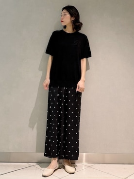 「アイテム（ルームウェア）」を使った、gelato piqueさん（レディース・168cm）の春コーディネート