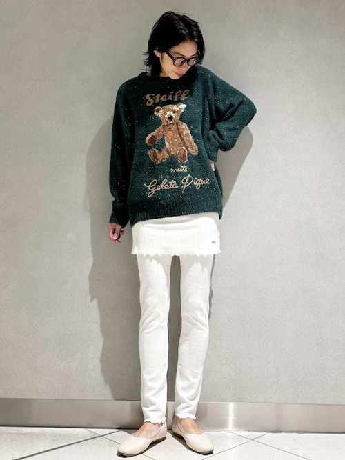 セール】【Steiff】パウダーネップジャガードプルオーバー（ルーム