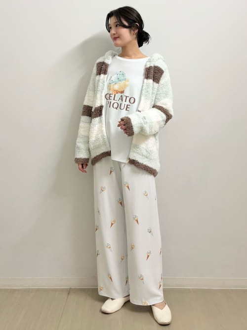 アイスワンポイントロンT（ルームウェア/パジャマ）｜gelato pique