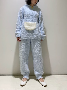 「アイテム（ルームウェア/パジャマ）」を使った、gelato piqueさん（レディース・155cm）の冬コーディネート