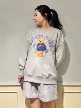 「アイテム（ルームウェア）」を使った、gelato piqueさん（レディース・158cm）の秋コーディネート