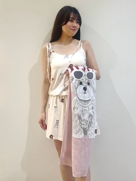 「アイテム（インテリア）」を使った、gelato piqueさん（レディース・165cm）の春コーディネート