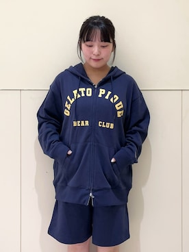 「アイテム（ルームウェア）」を使った、gelato piqueさん（レディース・155cm）の夏コーディネート