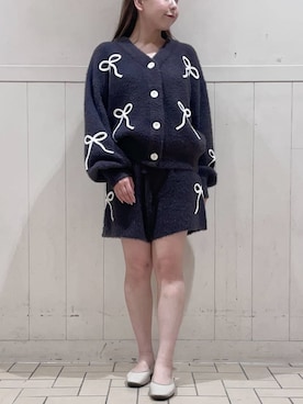 「アイテム（ルームウェア）」を使った、gelato piqueさん（レディース・146cm）の秋コーディネート