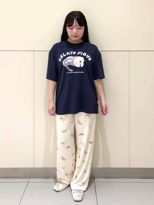 HOMME】sleeping cat ジャガードプルオーバー（ルームウェア