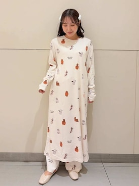 「アイテム（その他ルームウェア）」を使った、gelato piqueさん（レディース・158cm）の秋コーディネート