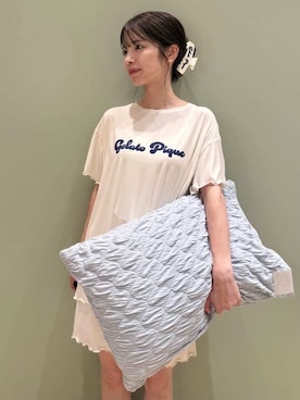「アイテム（ルームウェア）」を使った、gelato piqueさん（レディース・156cm）の夏コーディネート