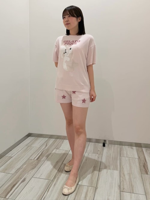 ONLINE限定】ドッグジャガードプルオーバー&ショートパンツセット