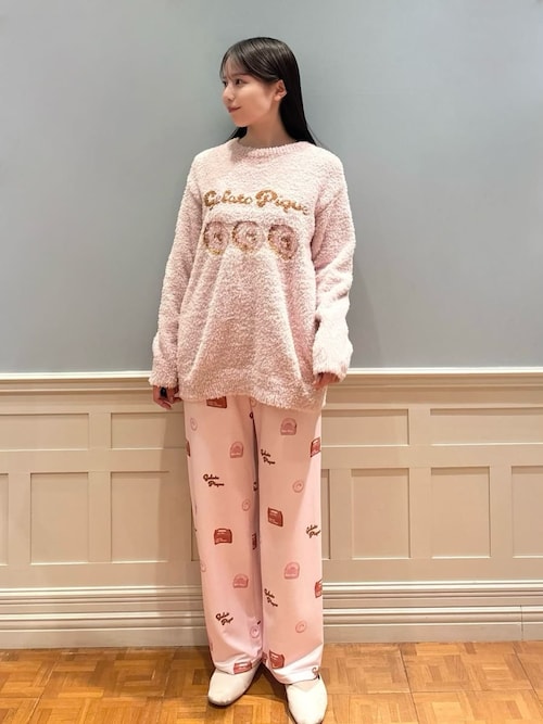 セール】ドーナツジャガードプルオーバー（ルームウェア/パジャマ