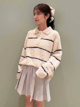 「アイテム（ルームウェア/パジャマ）」を使った、gelato piqueさん（レディース・156cm）の秋コーディネート