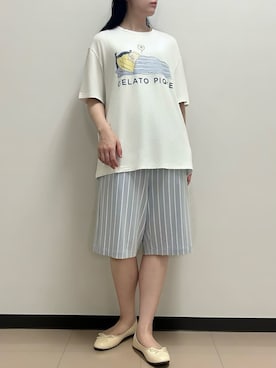 「カップル」｜gelato piqueさん（レディース・163cm）の夏コーディネート