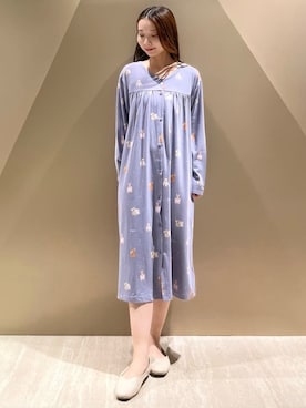 「アイテム（マタニティウェア/グッズ、ブルー系）」を使った、gelato piqueさん（レディース・150cm）の夏コーディネート