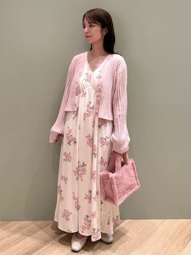 「アイテム（ルームウェア）」を使った、gelato piqueさん（レディース・156cm）の夏コーディネート