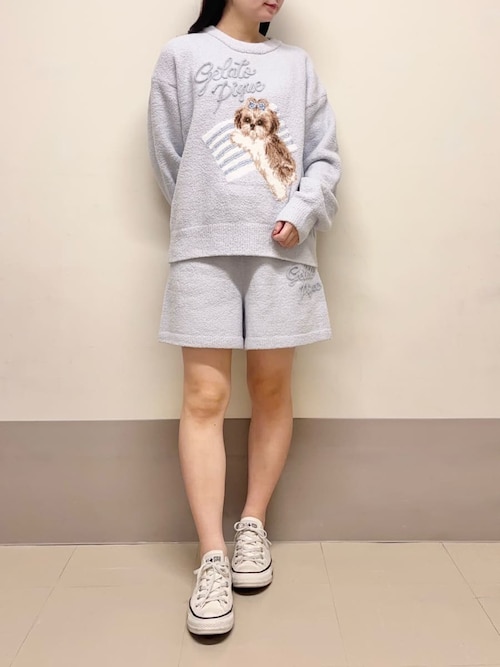 ONLINE限定】シーズージャガードプルオーバー＆ベビモコショートパンツ