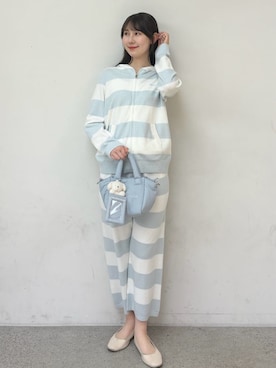 「アイテム（ルームウェア/パジャマ）」を使った、gelato piqueさん（レディース・165cm）の冬コーディネート