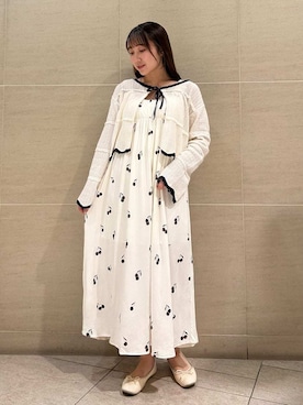 「アイテム（ルームウェア）」を使った、gelato piqueさん（レディース・158cm）の夏コーディネート