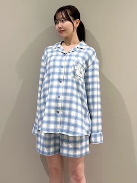 「アイテム（ルームウェア）」を使った、gelato piqueさん（レディース・158cm）の秋コーディネート