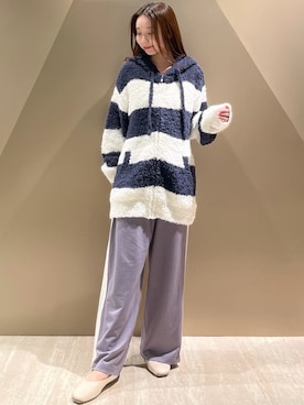 「アイテム（ルームウェア）」を使った、gelato piqueさん（レディース・150cm）の秋コーディネート