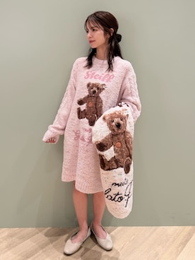 「アイテム（インテリア）」を使った、gelato piqueさん（レディース・156cm）の冬コーディネート