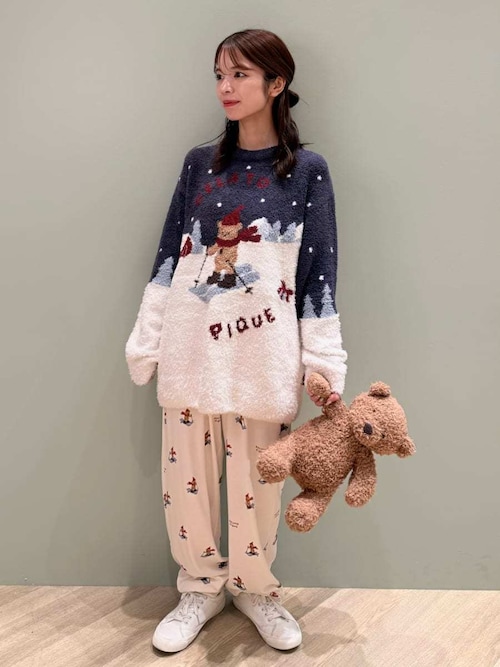 公式完売　ジェラートピケ ベア ぬいぐるみ　holiday クリスマス 完売品 ジェラートピケ ベア ぬいぐるみ クリスマス holiday gelato