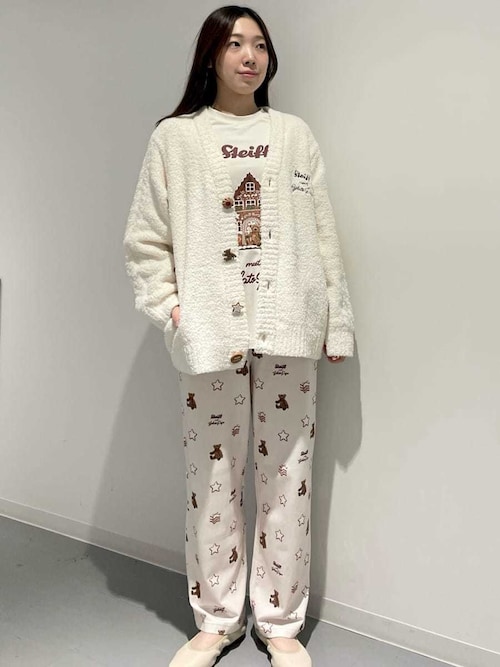 セール】【Steiff】総柄ロングパンツ（ルームウェア/パジャマ