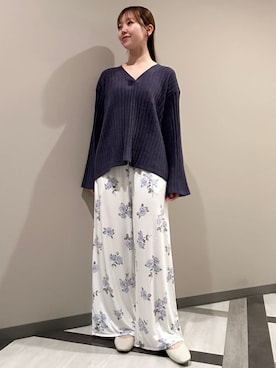 「アイテム（ルームウェア）」を使った、gelato piqueさん（レディース・158cm）の夏コーディネート