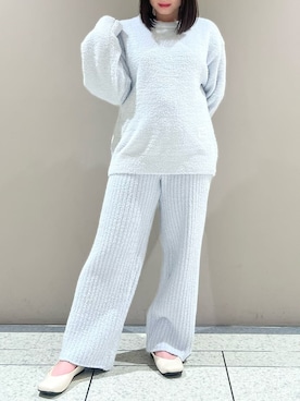 「アイテム（ルームウェア）」を使った、gelato piqueさん（レディース・153cm）の冬コーディネート