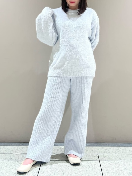 カラフルパウダープルオーバー＆ベビモコリブロングパンツセット
