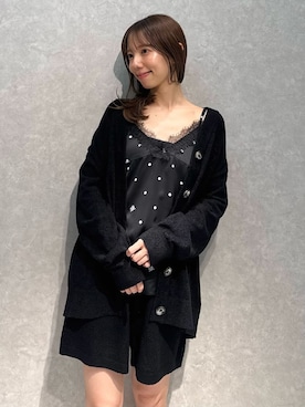 「アイテム（ルームウェア）」を使った、gelato piqueさん（レディース・156cm）の春コーディネート