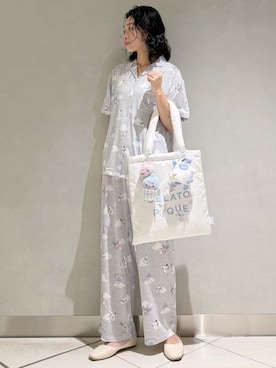 「カップル」｜gelato piqueさん（レディース・168cm）の夏コーディネート