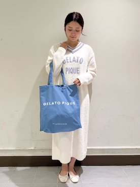 「アイテム（ルームウェア）」を使った、gelato piqueさん（レディース・160cm）の秋コーディネート