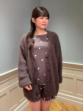 「アイテム（その他ルームウェア）」を使った、gelato piqueさん（レディース・151cm）の秋コーディネート