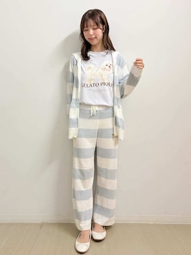 「カップル」｜gelato piqueさん（レディース・161cm）の夏コーディネート