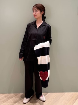 「アイテム（ブランケット）」を使った、gelato piqueさん（レディース・156cm）の秋コーディネート