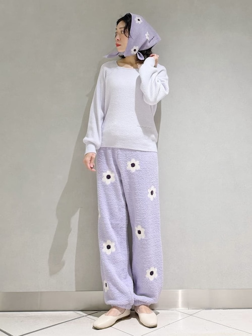 ジェラートピケ スムーズィーネッププルオーバー＆ショートパンツ